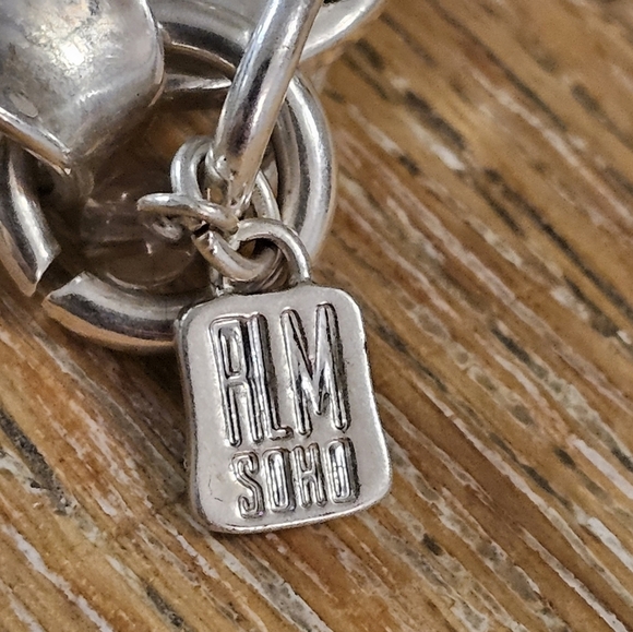 Robert Lee Morris SoHo Silver Plated Bracelet - Picture 2 of 9